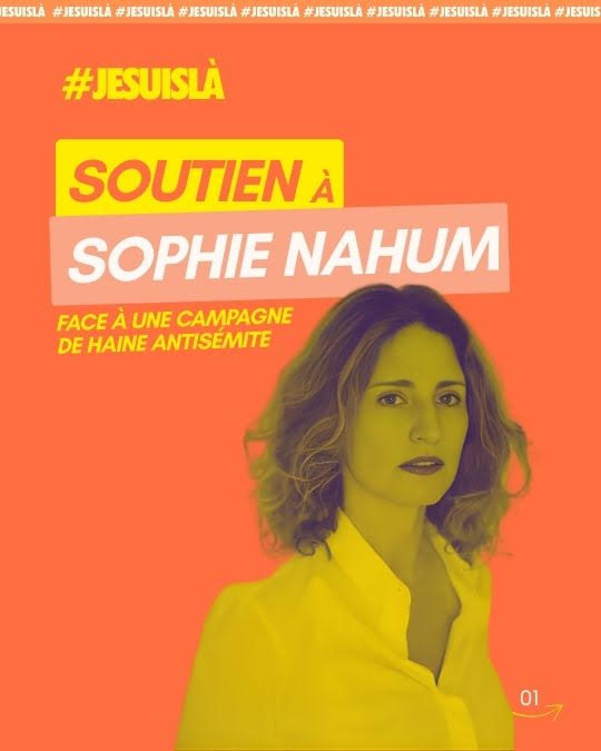 Publication Instagram de Sophie pour #jesuislà